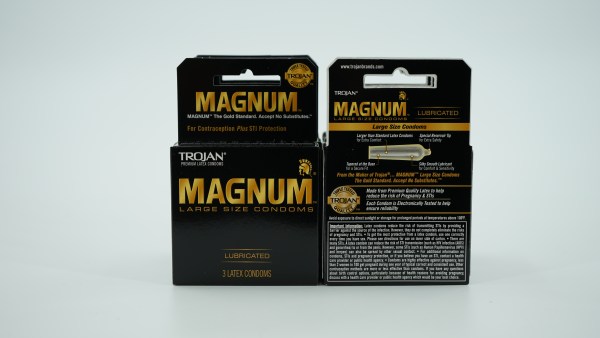 TROJAN MAGNUM LUB BLK 6CT